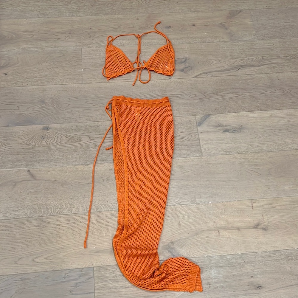 Crochet cover up